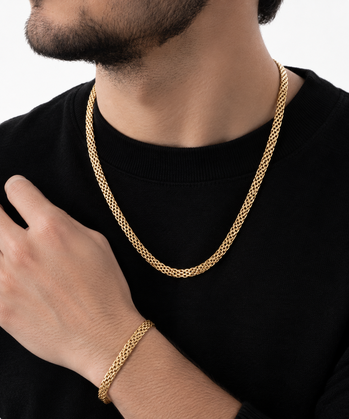 Combo Cadena + Pulso Chinesco Hombre