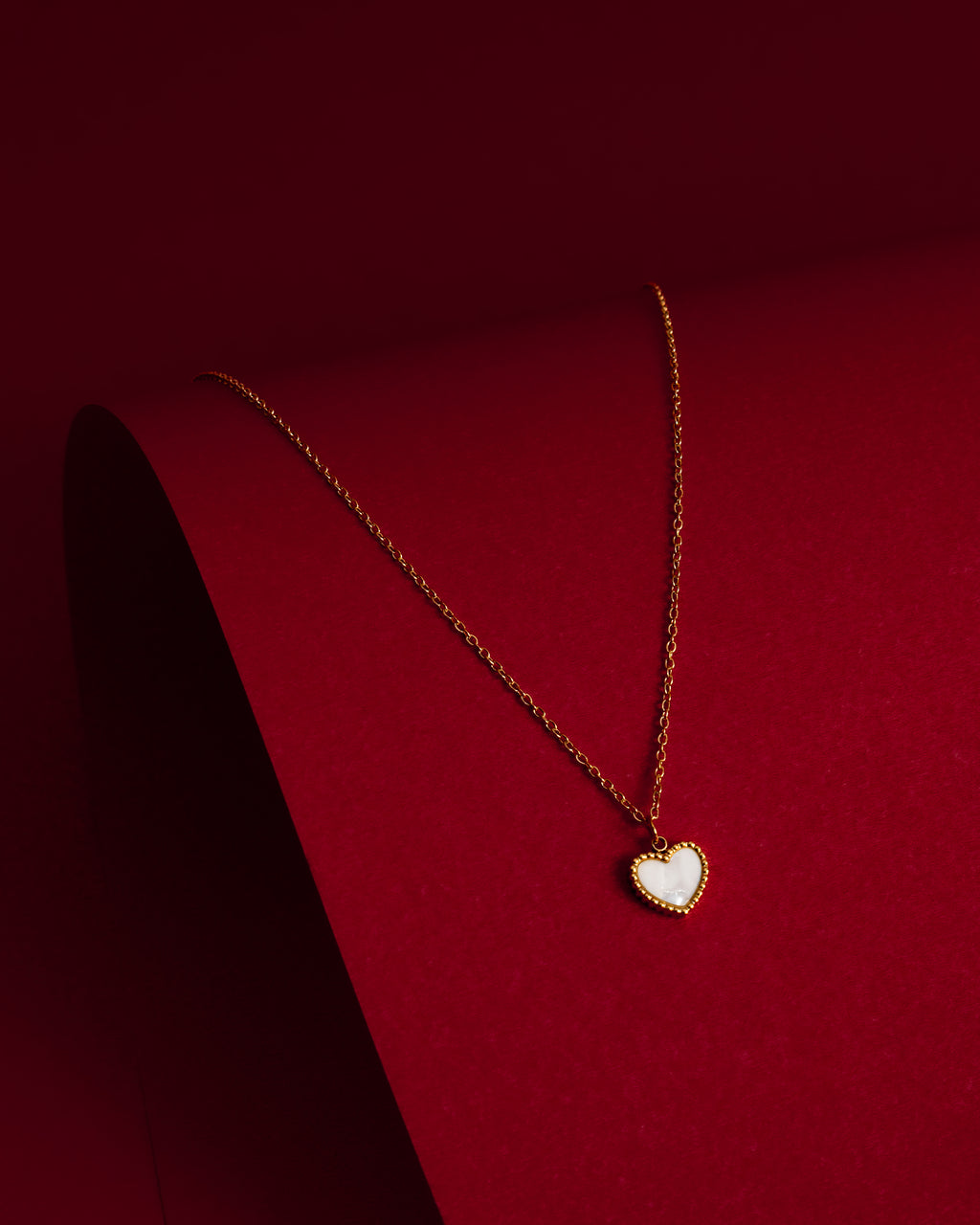Cadena White Heart Mujer