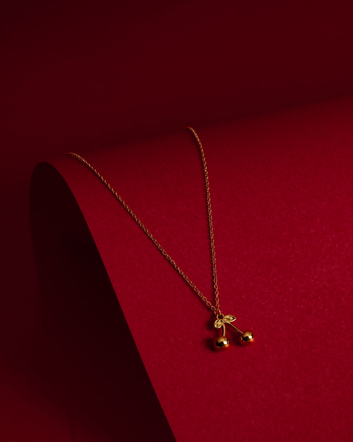 Cadena Cherry Mujer
