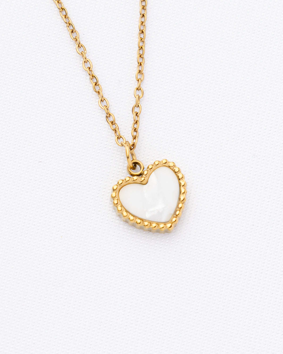 Cadena White Heart Mujer
